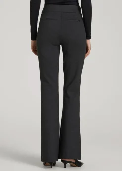 Flex Ponte Pull On Flare Pants for Tall Women