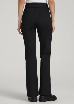Flex Ponte Pull On Flare Pants for Tall Women