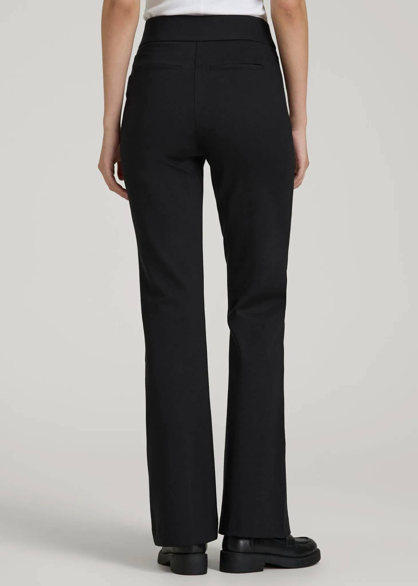 Flex Ponte Pull On Flare Pants for Tall Women