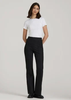 Flex Ponte Pull On Flare Pants for Tall Women