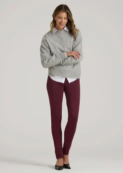 Flex Ponte Skinny High Rise Pant for Tall Women