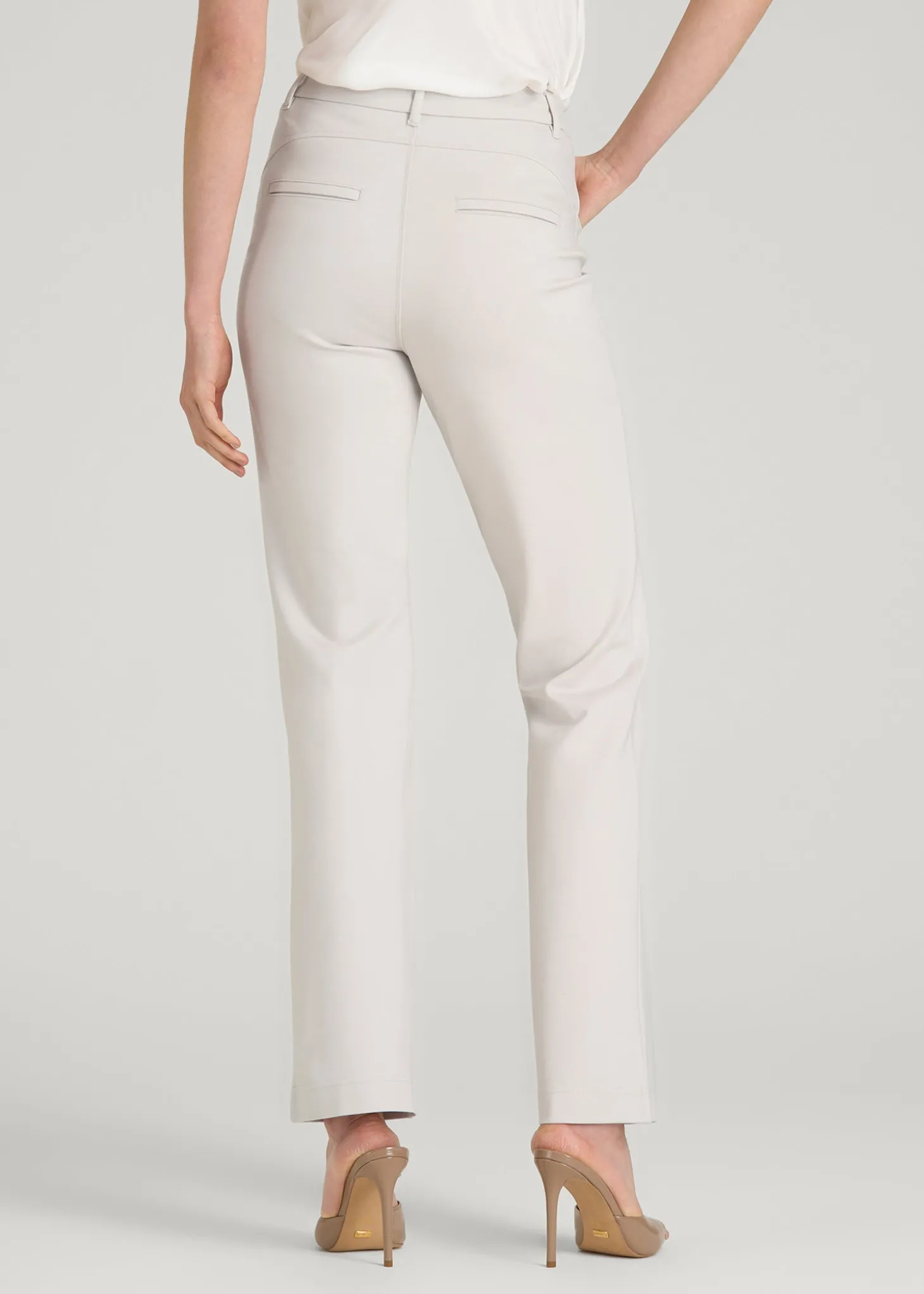 Flex Ponte Straight Leg Pants for Tall Women