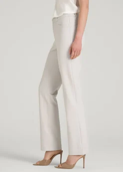 Flex Ponte Straight Leg Pants for Tall Women