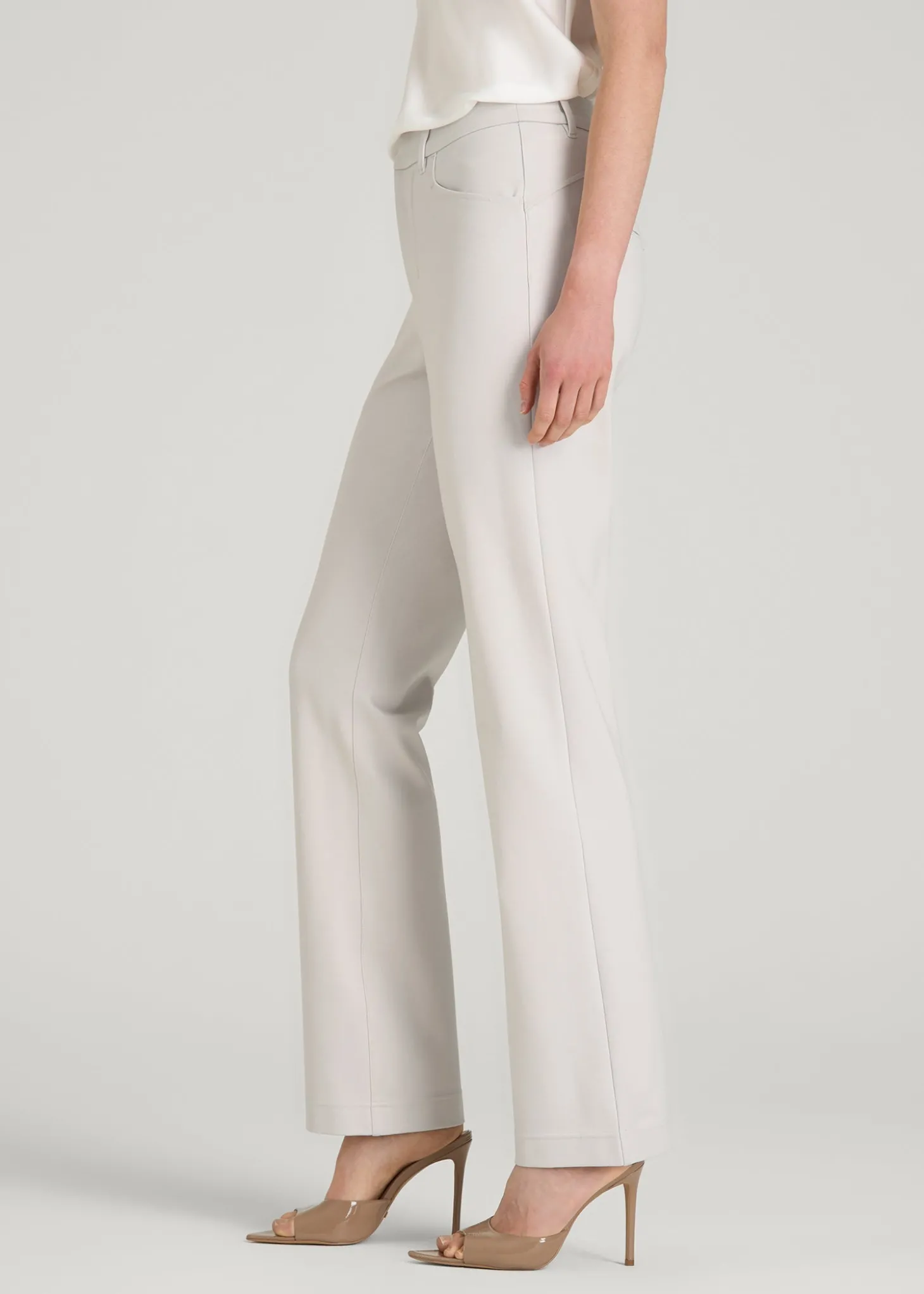 Flex Ponte Straight Leg Pants for Tall Women
