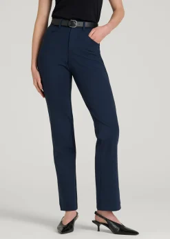 Flex Ponte Straight Leg Pants for Tall Women