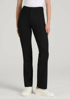 Flex Ponte Straight Leg Pants for Tall Women