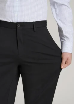 Flex Tech Suit Pants for Tall Men