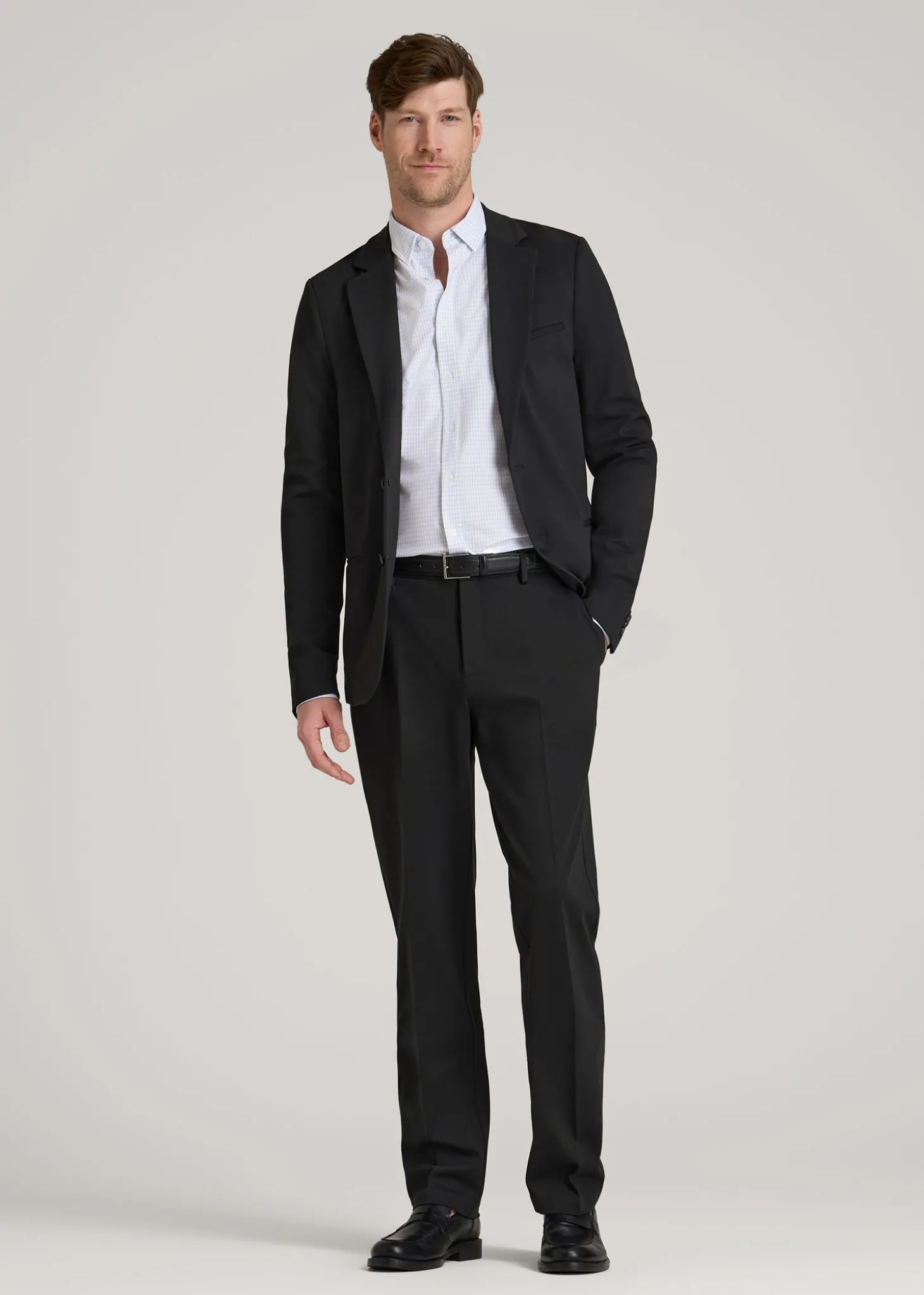 Flex Tech Suit Pants for Tall Men