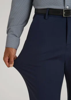 Flex Tech Suit Pants for Tall Men