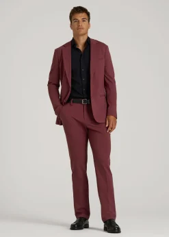 Flex Tech Suit Pants for Tall Men