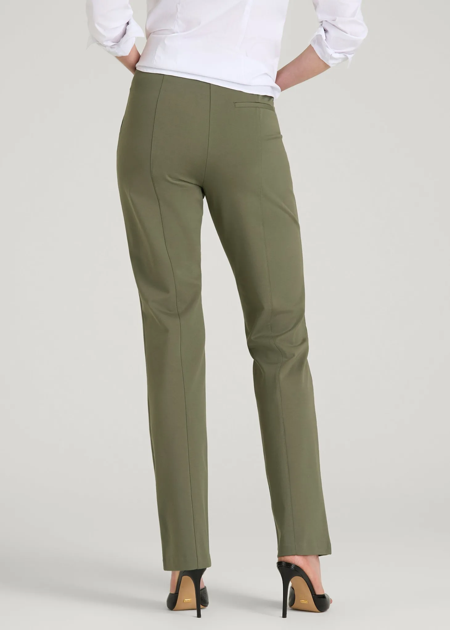 Freedom Flex Slim Straight Leg Dress Pants for Tall Women
