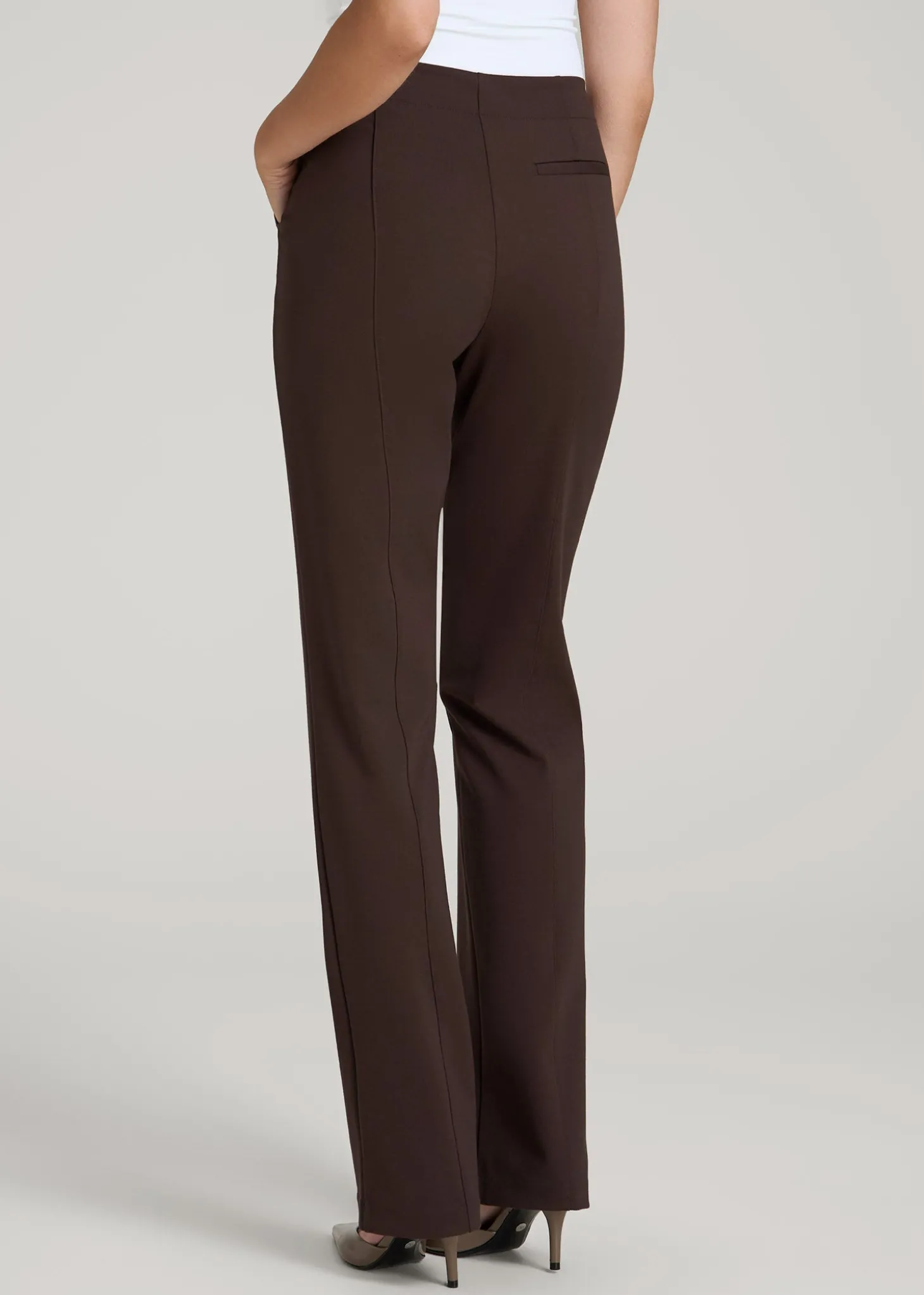 Freedom Flex Slim Straight Leg Dress Pants for Tall Women