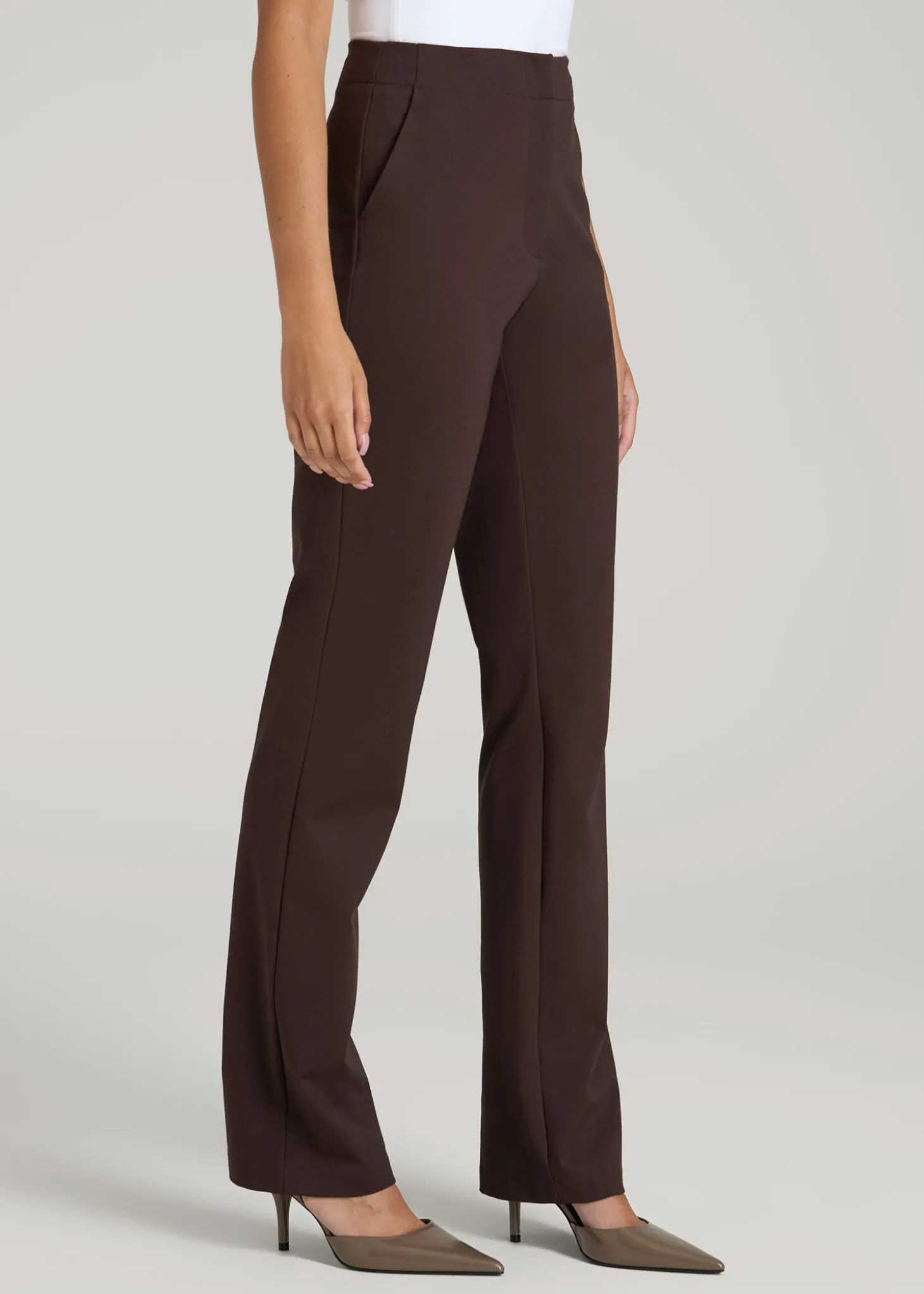 Freedom Flex Slim Straight Leg Dress Pants for Tall Women