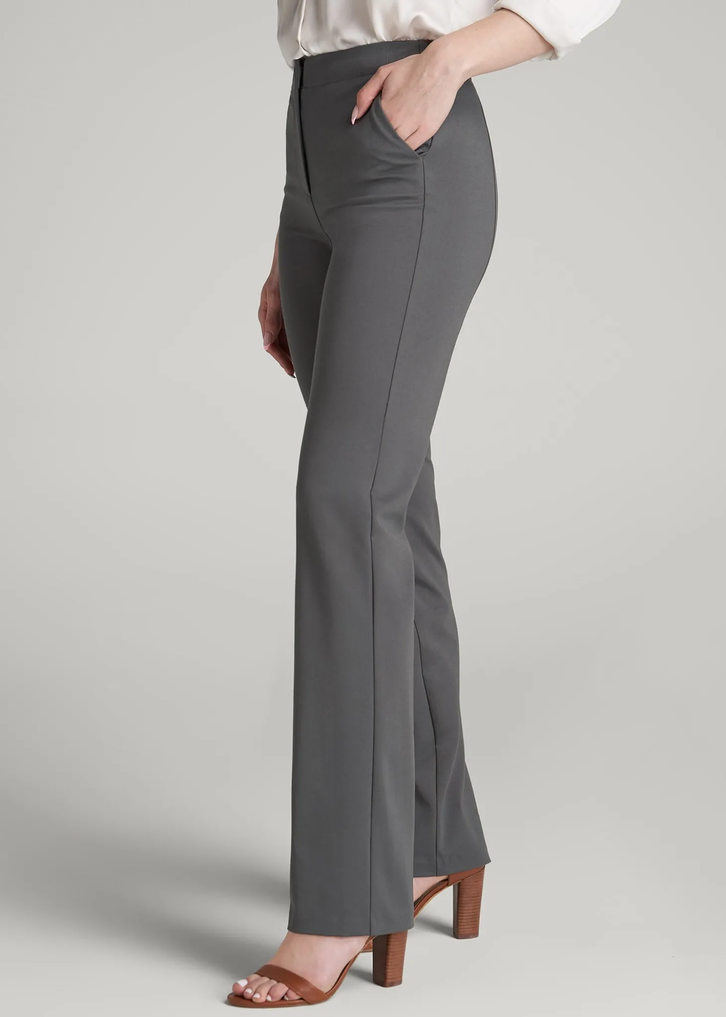 Freedom Flex Slim Straight Leg Dress Pants for Tall Women