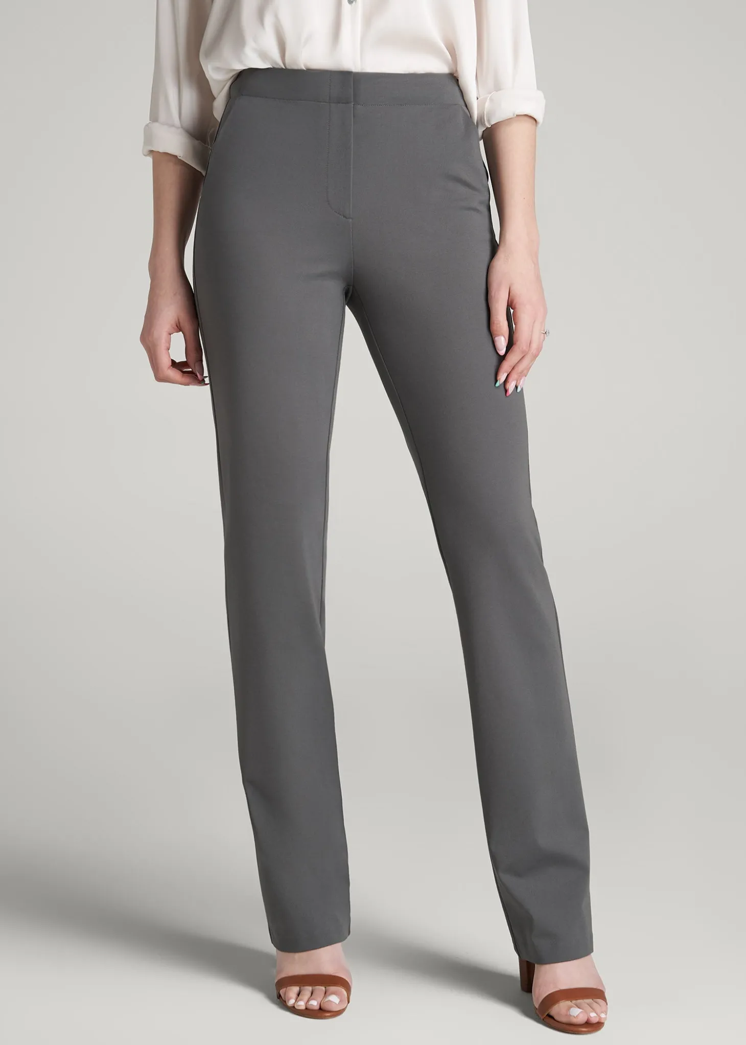 Freedom Flex Slim Straight Leg Dress Pants for Tall Women