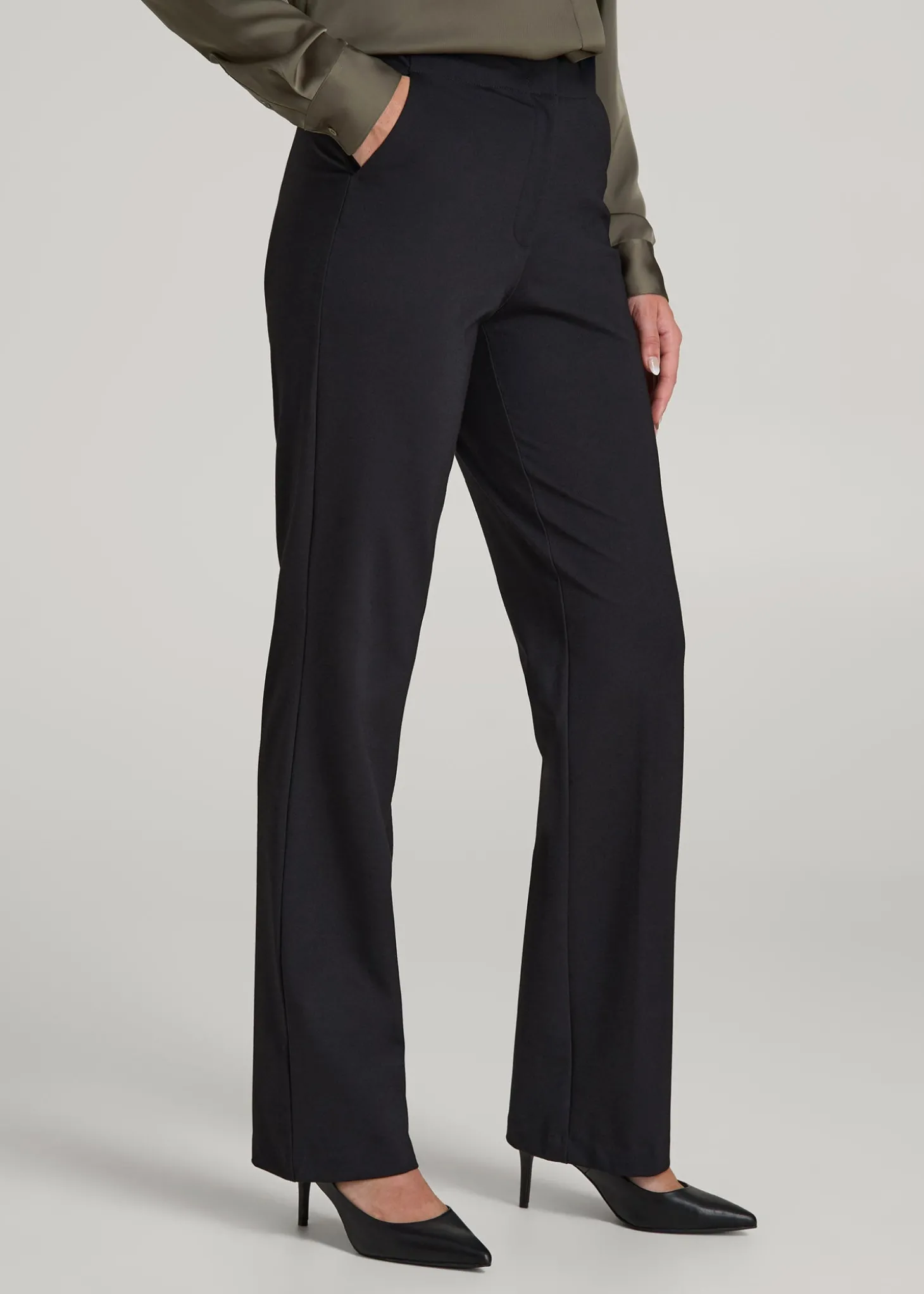 Freedom Flex Straight Leg Dress Pants for Tall Women