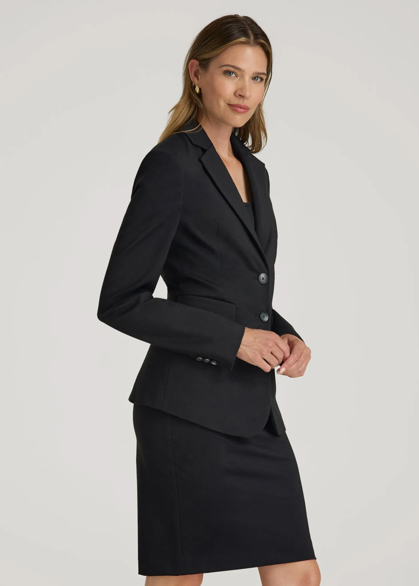 Freedom Flex Two-Button Slim-Fit Blazer for Tall Women