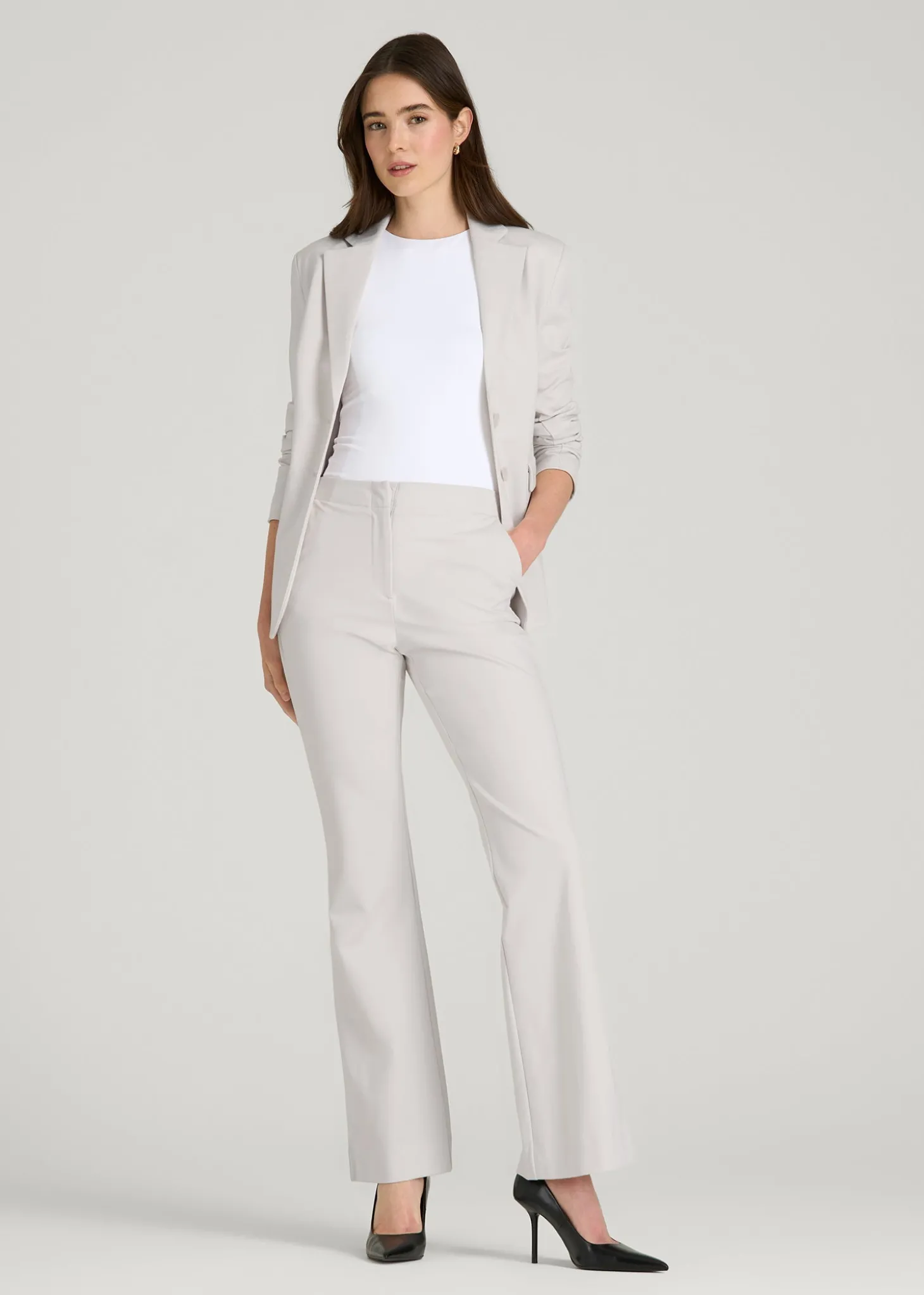 Freedom Flex Two-Button Slim-Fit Blazer for Tall Women