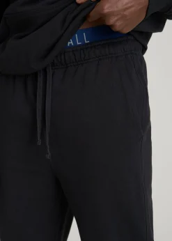 French Terry Cinched Bottom Sweatpants for Tall Men