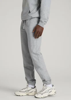 French Terry Cinched Bottom Sweatpants for Tall Men