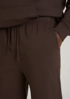 French Terry Cinched Bottom Sweatpants for Tall Men
