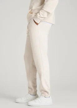 French Terry Cinched Bottom Sweatpants for Tall Men