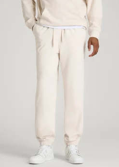 French Terry Cinched Bottom Sweatpants for Tall Men
