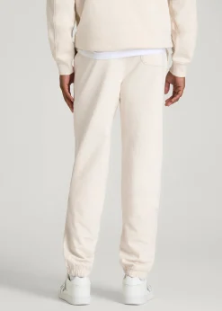 French Terry Cinched Bottom Sweatpants for Tall Men