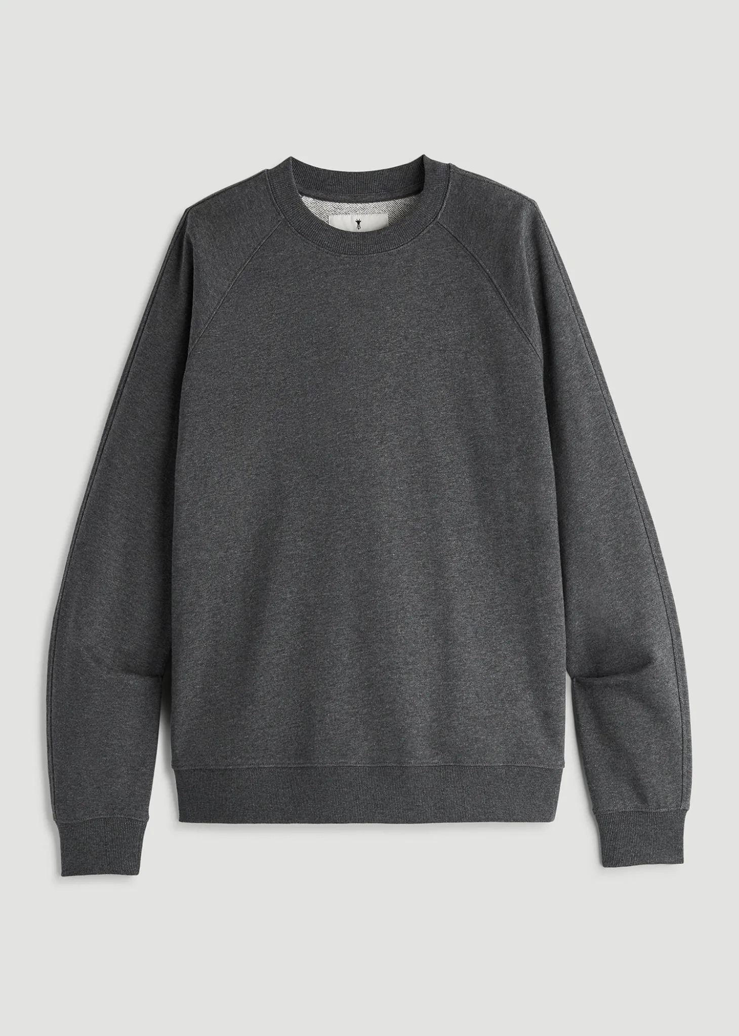 French Terry Crewneck Sweatshirt for Tall Women
