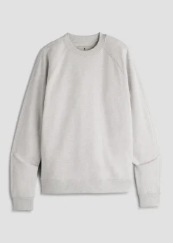 French Terry Crewneck Sweatshirt for Tall Women