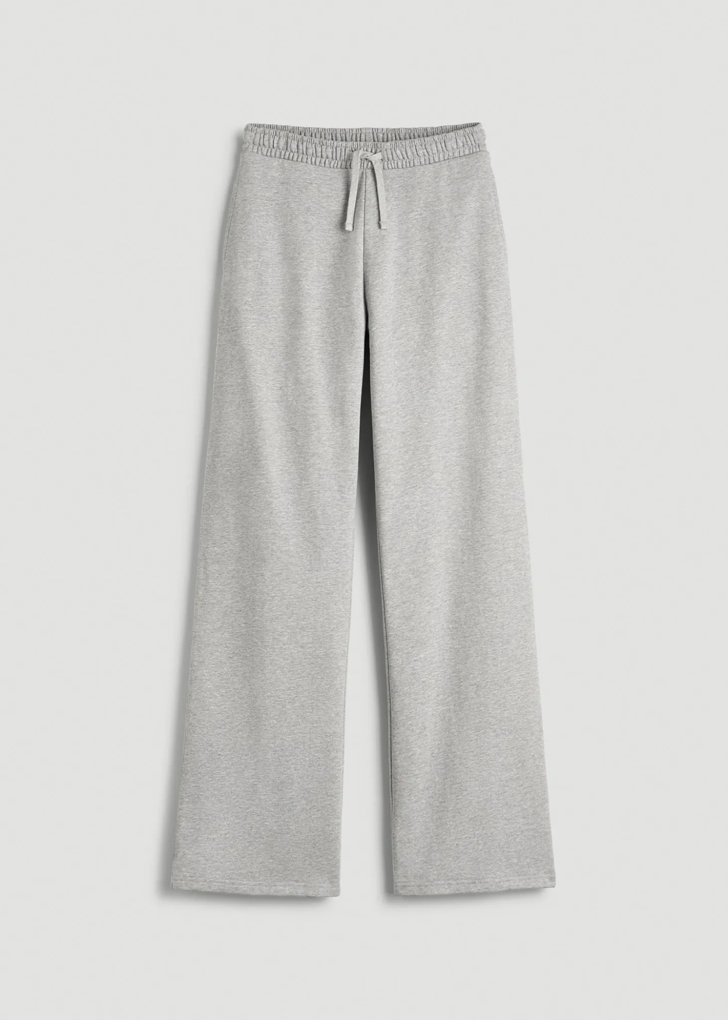 French Terry Midrise Wide-Leg Pants for Tall Women