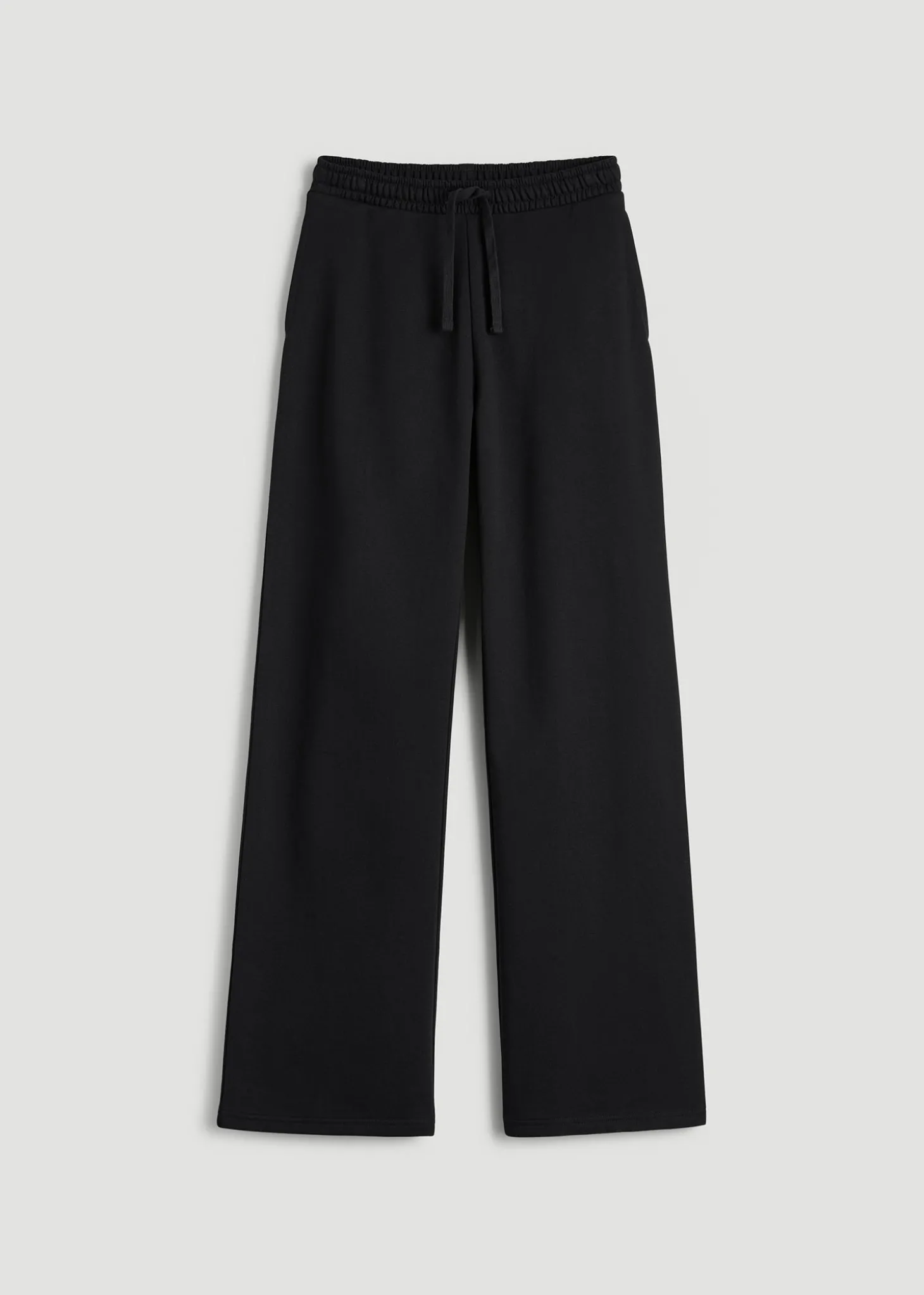 French Terry Midrise Wide-Leg Pants for Tall Women