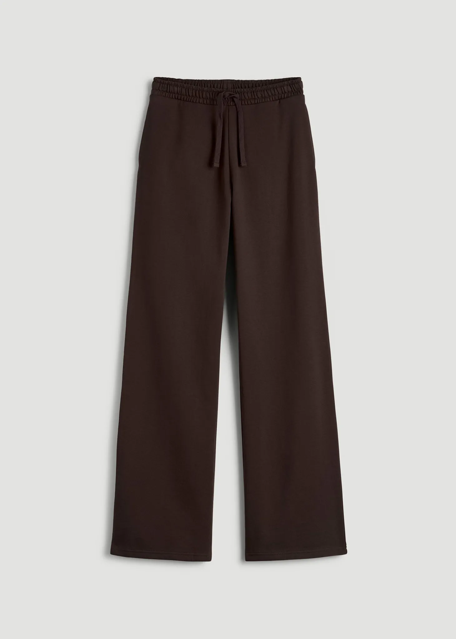 French Terry Midrise Wide-Leg Pants for Tall Women