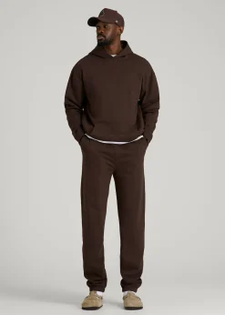 French Terry Popover Hoodie for Tall Men