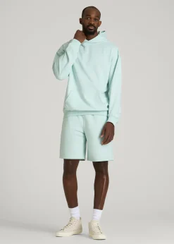 French Terry Popover Hoodie for Tall Men