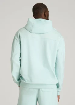 French Terry Popover Hoodie for Tall Men