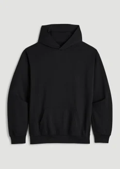 French Terry Popover Hoodie for Tall Men