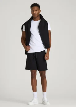 French Terry Shorts for Tall Men