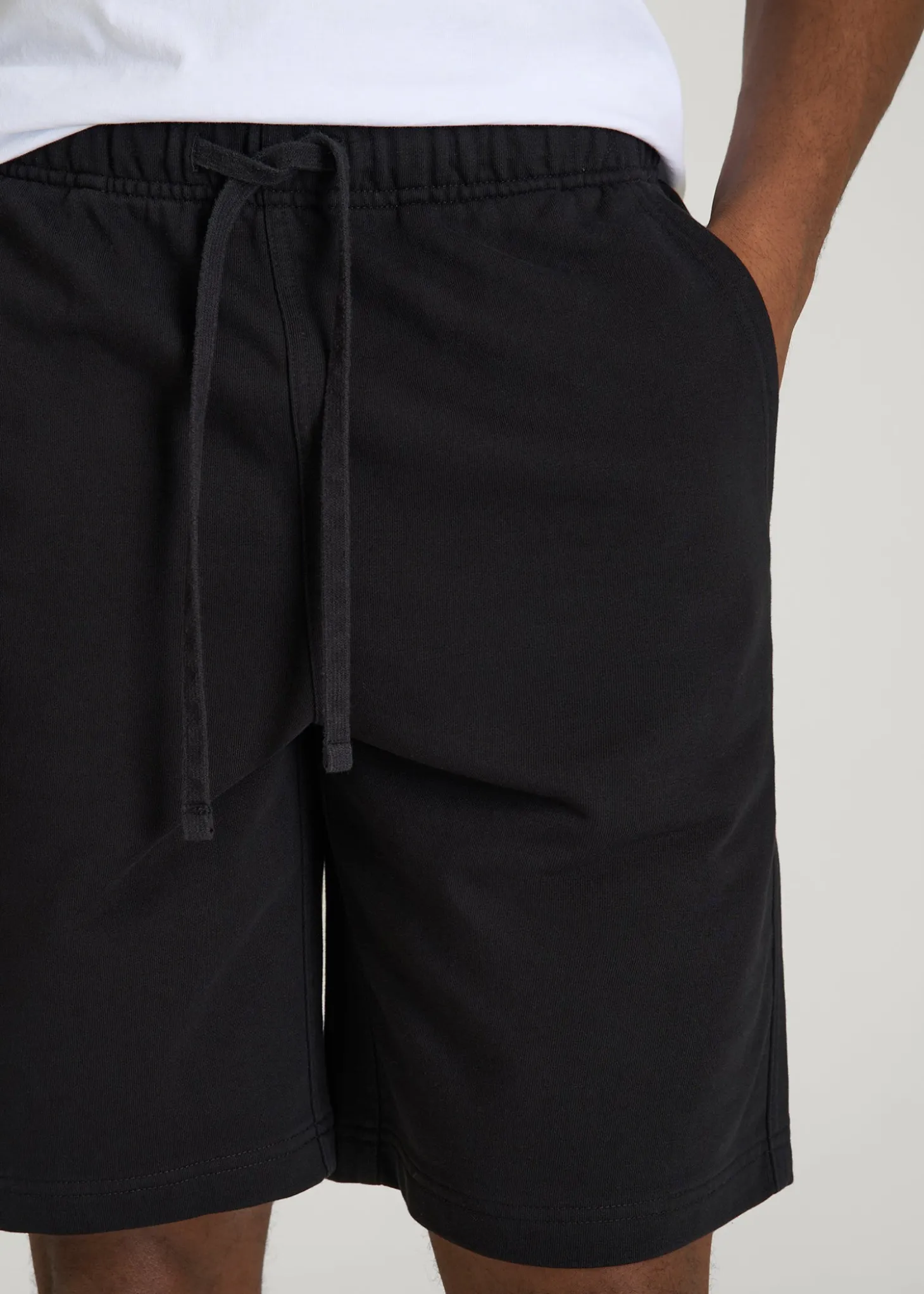 French Terry Shorts for Tall Men
