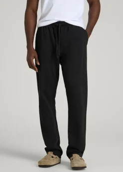 French Terry Straight Leg Sweatpants for Tall Men