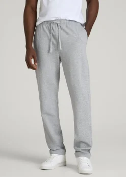French Terry Straight Leg Sweatpants for Tall Men