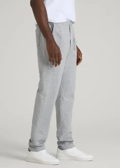French Terry Straight Leg Sweatpants for Tall Men