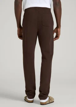 French Terry Straight Leg Sweatpants for Tall Men