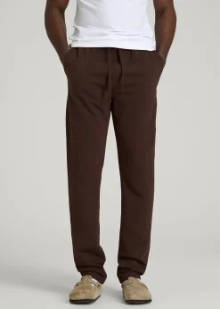 French Terry Straight Leg Sweatpants for Tall Men