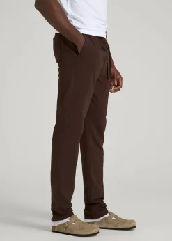 French Terry Straight Leg Sweatpants for Tall Men