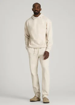 French Terry Straight Leg Sweatpants for Tall Men