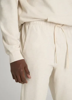 French Terry Straight Leg Sweatpants for Tall Men