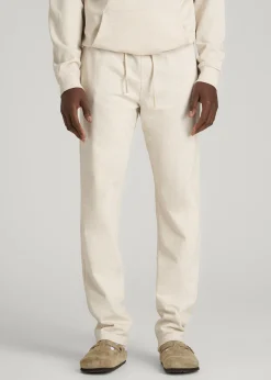 French Terry Straight Leg Sweatpants for Tall Men