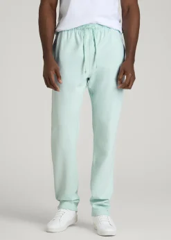 French Terry Straight Leg Sweatpants for Tall Men