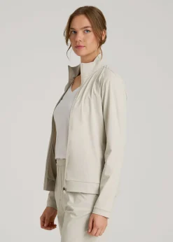 Front Zip Commuter Jacket for Tall Women